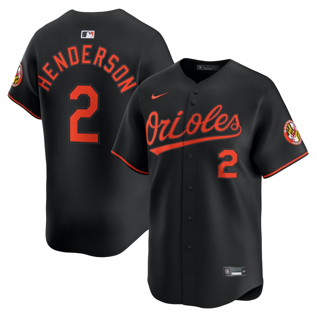 Baltimore Orioles Nike Gunnar Henderson Home Limited Baseball Jersey - White