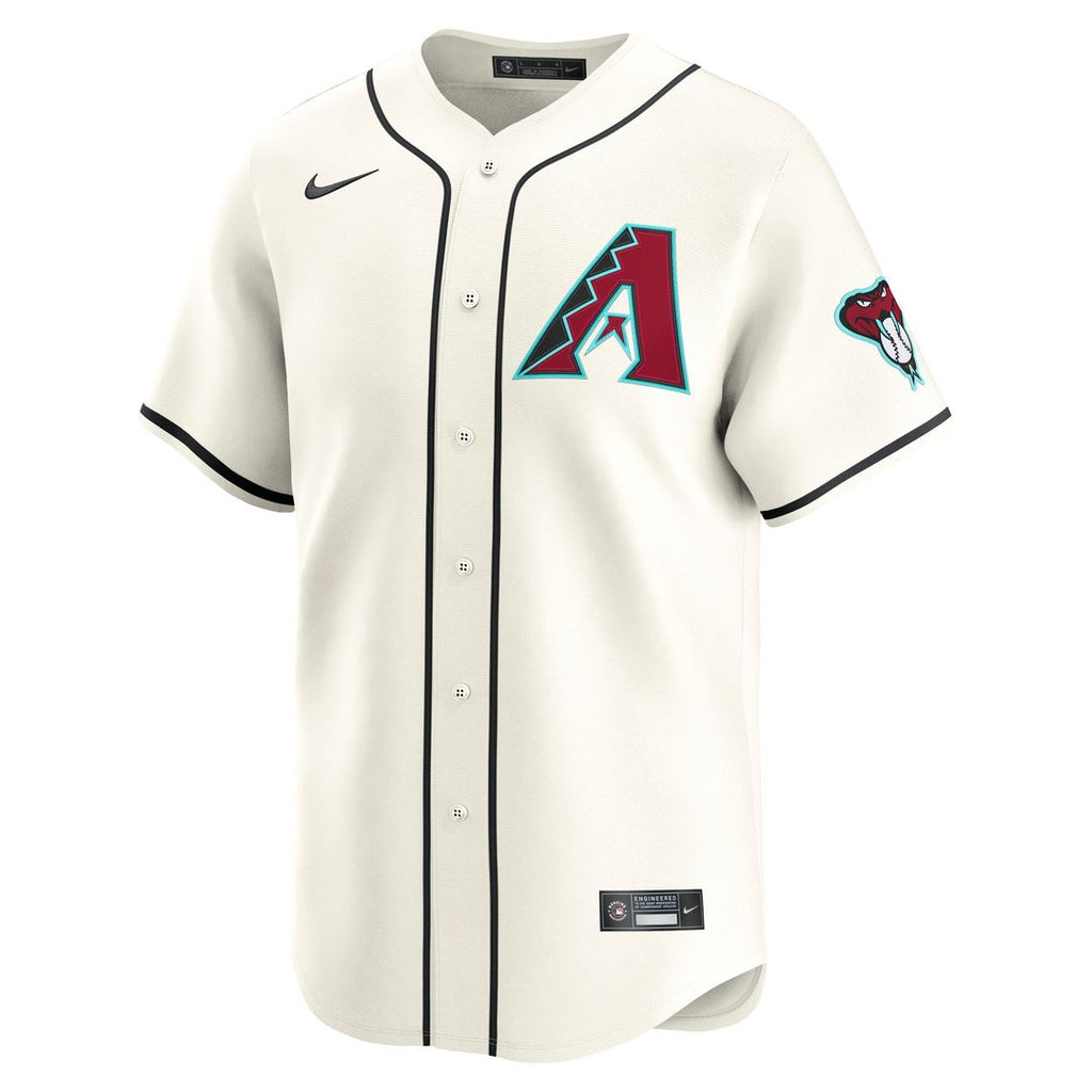 Arizona Diamondbacks Nike Corbin Carroll Home Limited Baseball Jersey - Cream