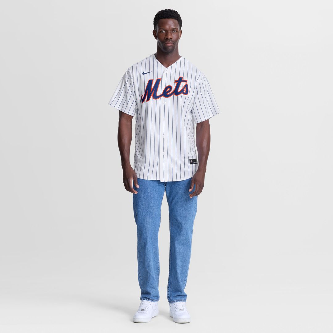 New York Mets Nike Sean Manaea Home Replica Baseball Jersey - White