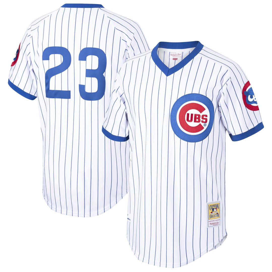 Chicago Cubs Mitchell & Ness Ryne Sandberg White Cooperstown Collection 1987 Authentic Baseball Jersey