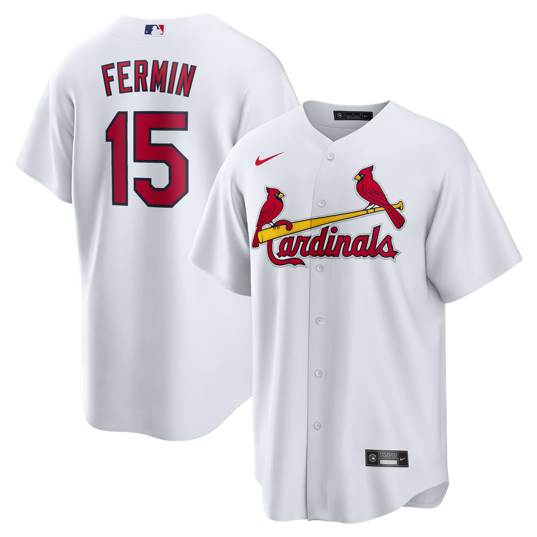 St. Louis Cardinals Nike José Fermín Home Replica Baseball Jersey - White