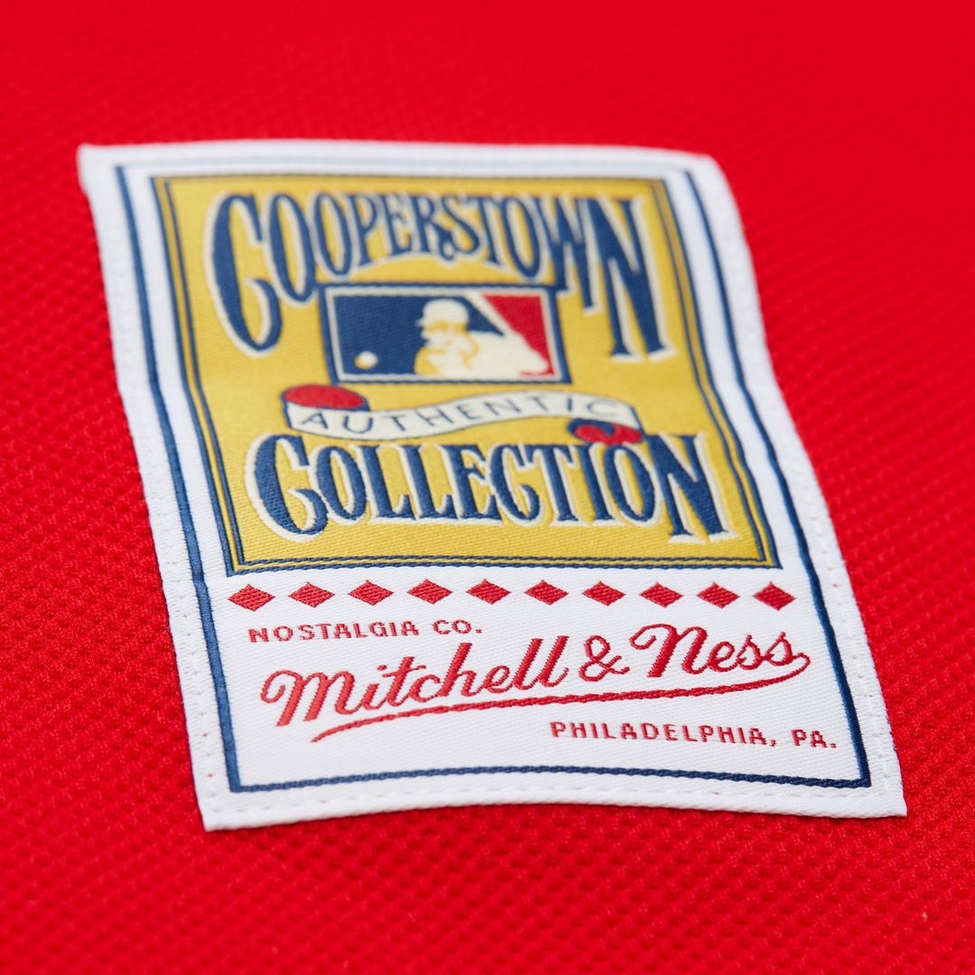 Philadelphia Phillies Mitchell & Ness Ryan Howard Big & Tall Cooperstown Mesh Batting Practice Baseball Jersey - Red