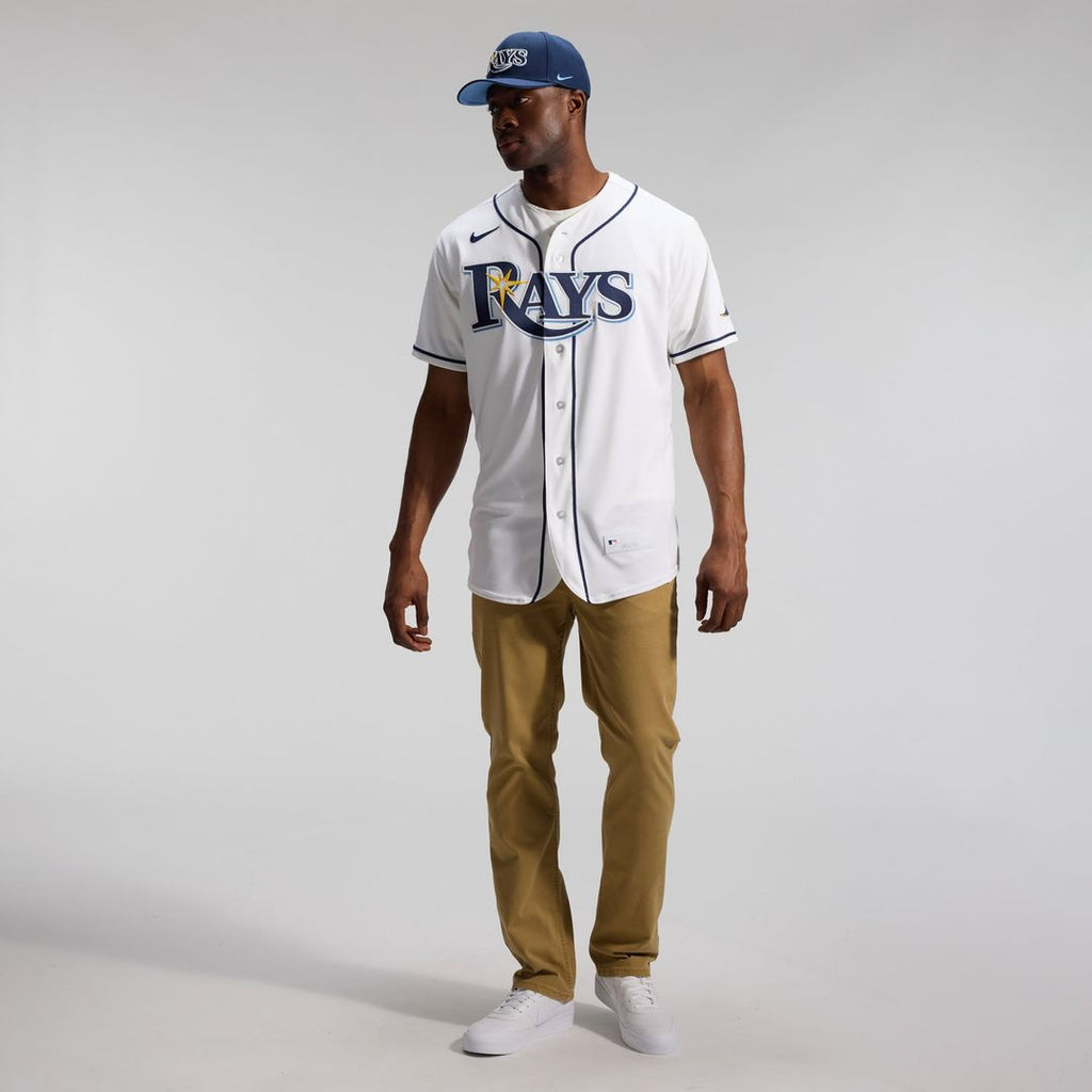 Tampa Bay Rays Nike Home Authentic Baseball Jersey - White