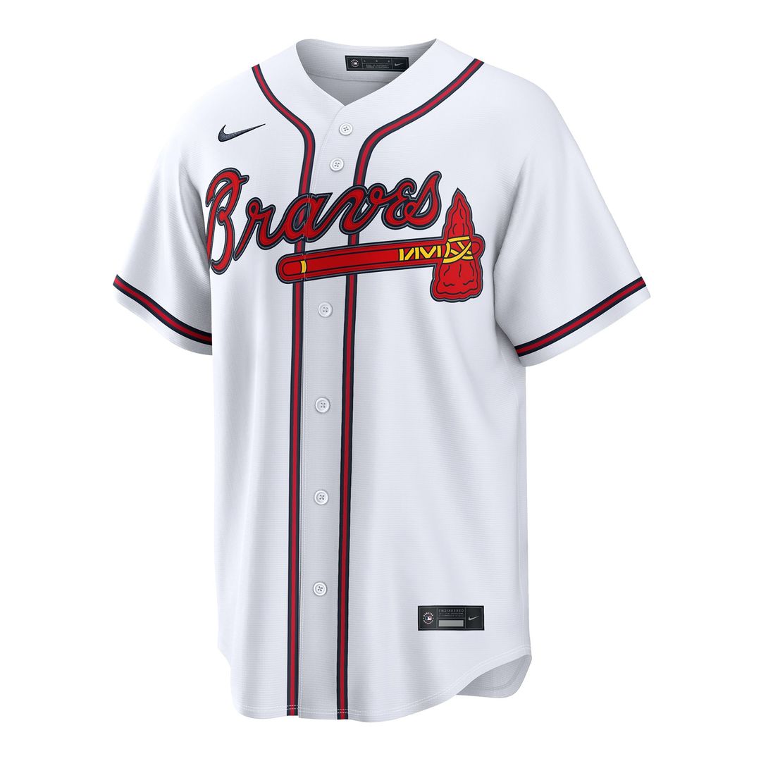 Atlanta Braves Nike Mauricio Dubón Home Replica Baseball Jersey - White