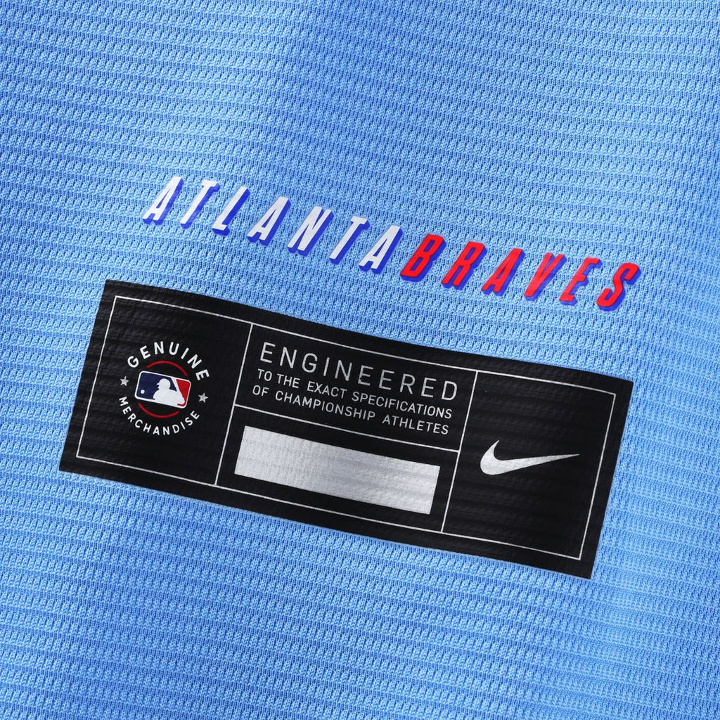 Atlanta Braves Nike Austin Riley 2026 City Connect Stadium Baseball Jersey - Powder Blue