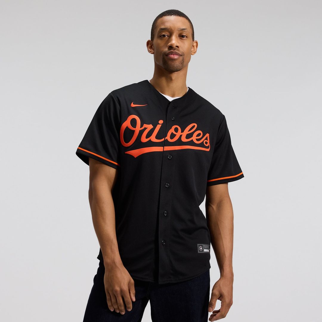 Baltimore Orioles Nike Alternate Replica Team Baseball Jersey - Black