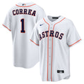 Houston Astros Nike Carlos Correa Home Replica Baseball Jersey - White