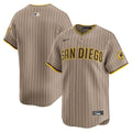 San Diego Padres Nike Alternate Limited Baseball Jersey - Khaki