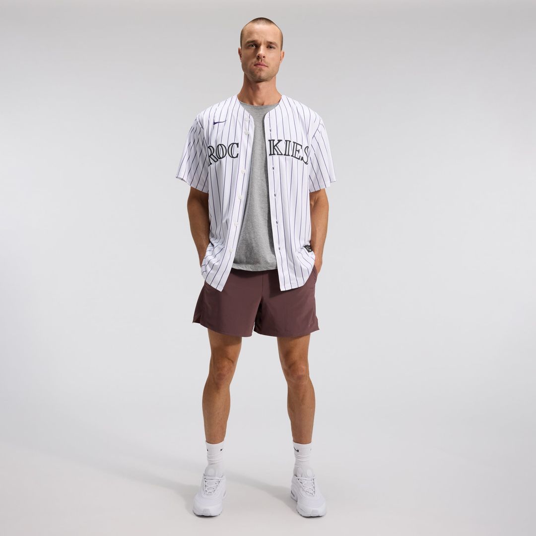Colorado Rockies Nike Home Replica Team Baseball Jersey - White