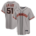 San Francisco Giants Nike Jung Hoo Lee Road Replica Baseball Jersey - Gray