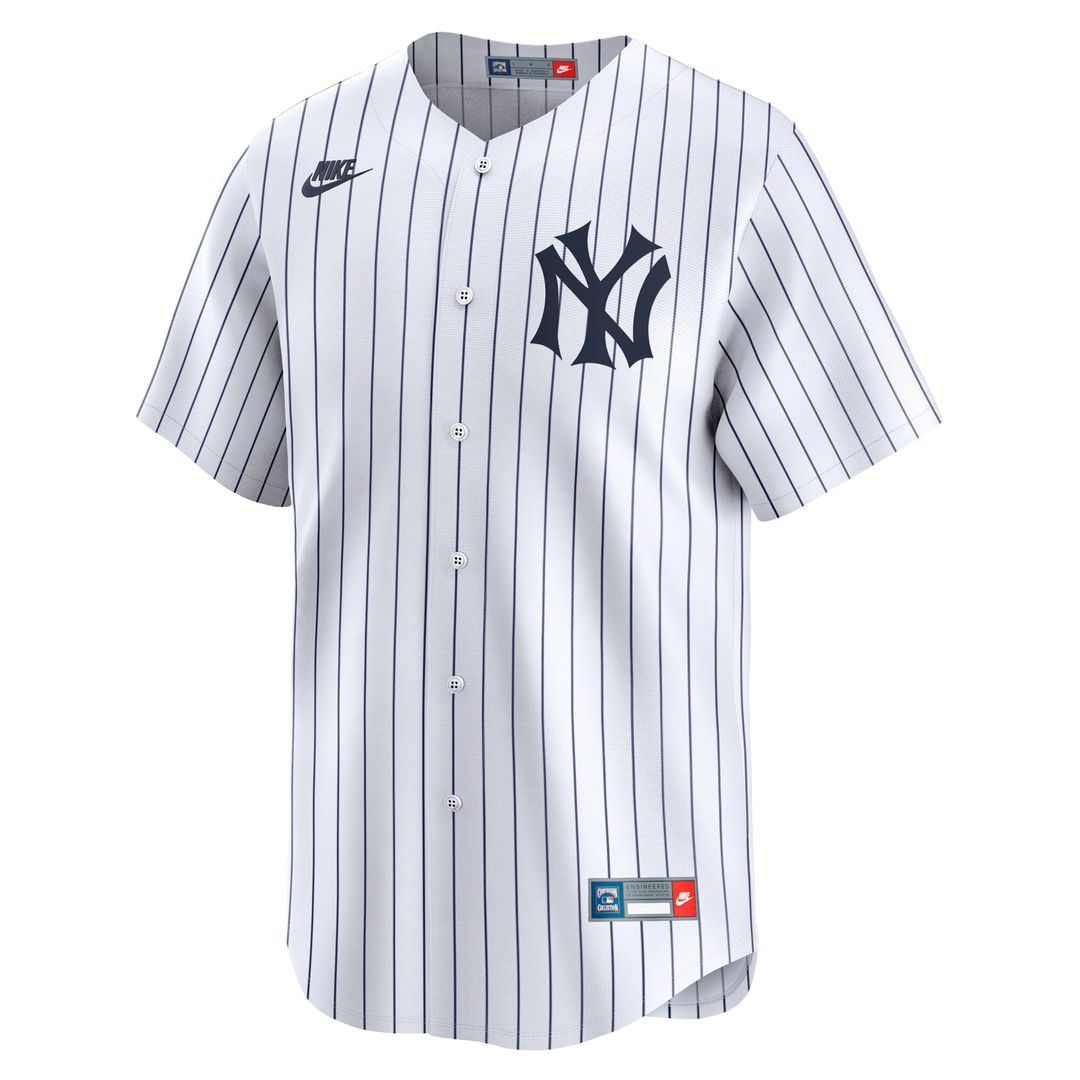 New York Yankees Nike Yogi Berra Cooperstown Collection Limited Baseball Jersey - White