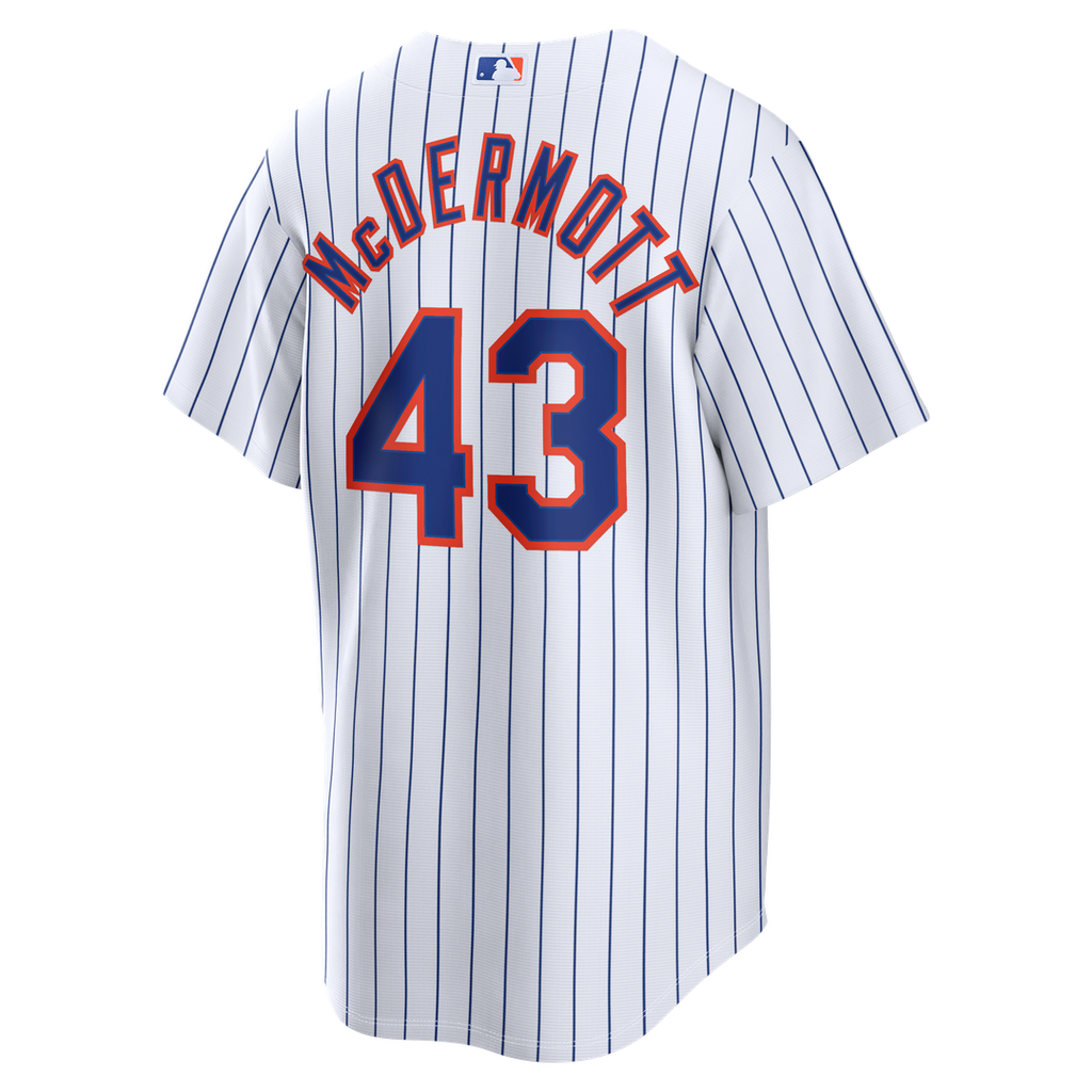 New York Mets Nike Chayce McDermott Home Replica Baseball Jersey - White