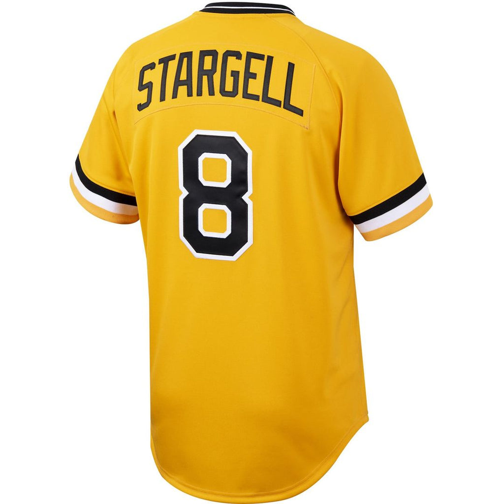 Pittsburgh Pirates Mitchell & Ness Willie Stargell Cooperstown Collection Authentic Baseball Jersey - Gold