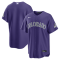 Colorado Rockies Nike Alternate Stadium Baseball Jersey - Purple