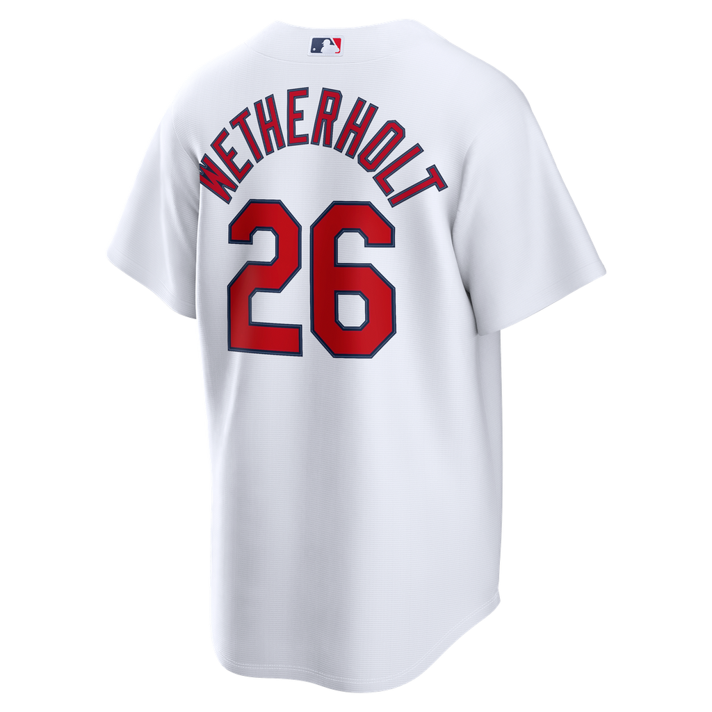 St. Louis Cardinals Nike JJ Wetherholt Home Replica Baseball Jersey - White