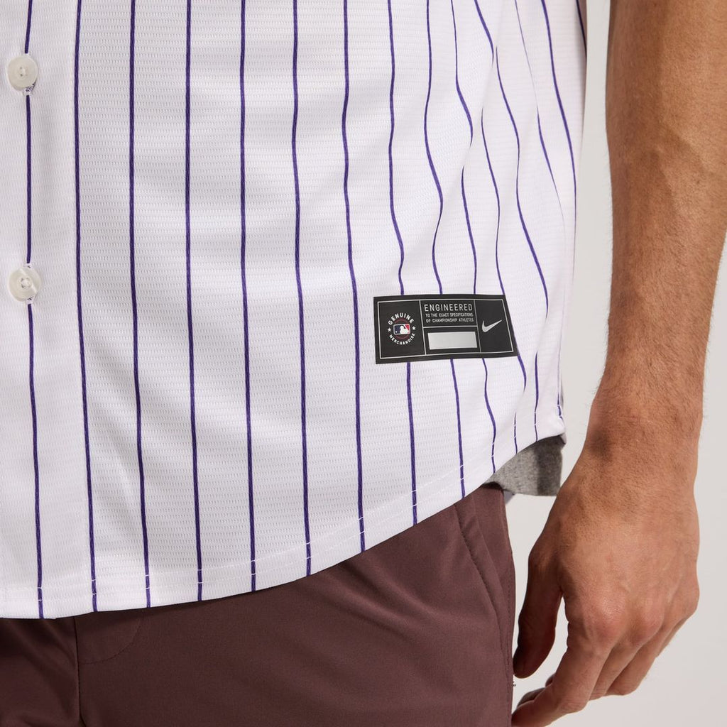 Colorado Rockies Nike Alternate Replica Team Baseball Jersey - Purple