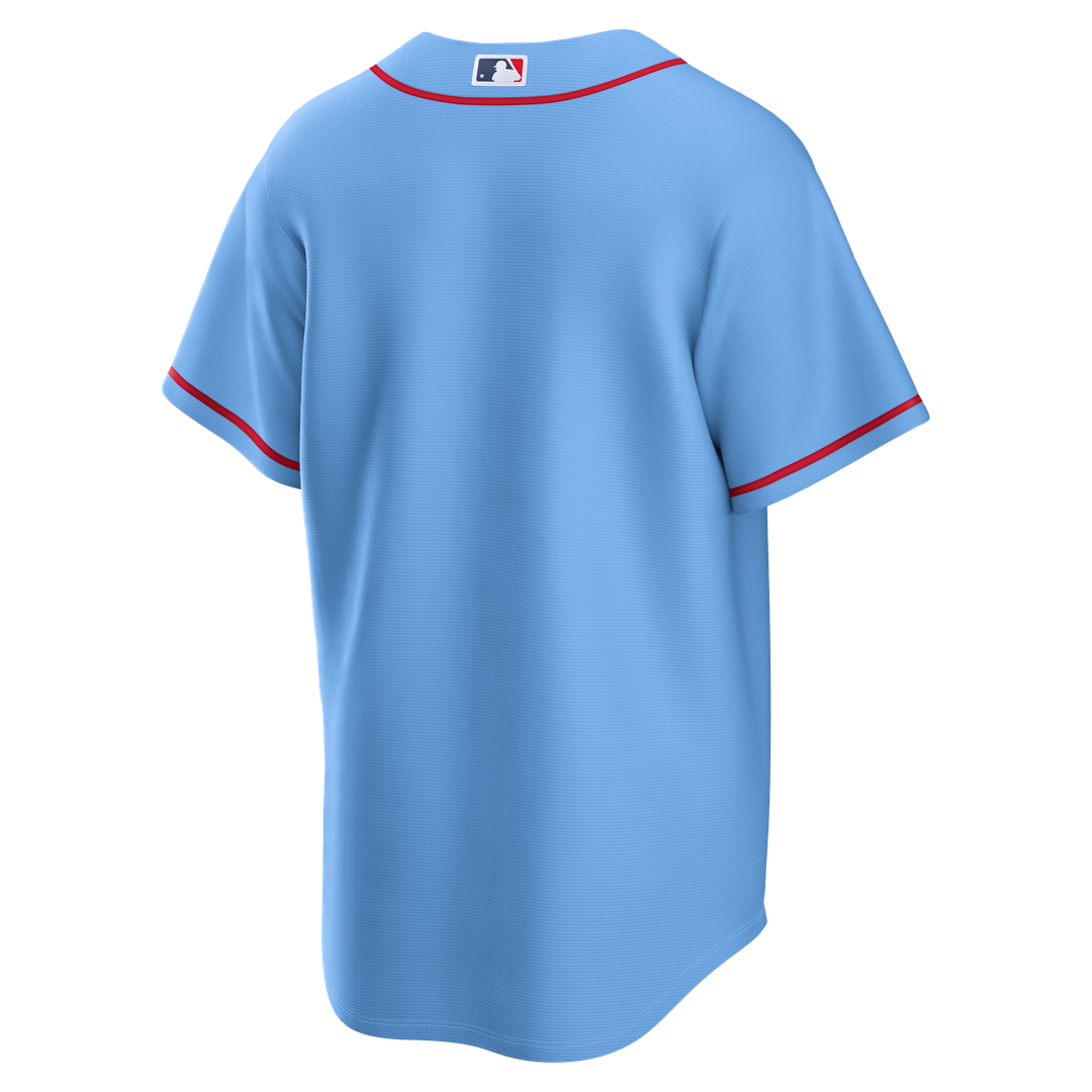 St. Louis Cardinals Nike Alternate Replica Baseball Jersey - Light Blue