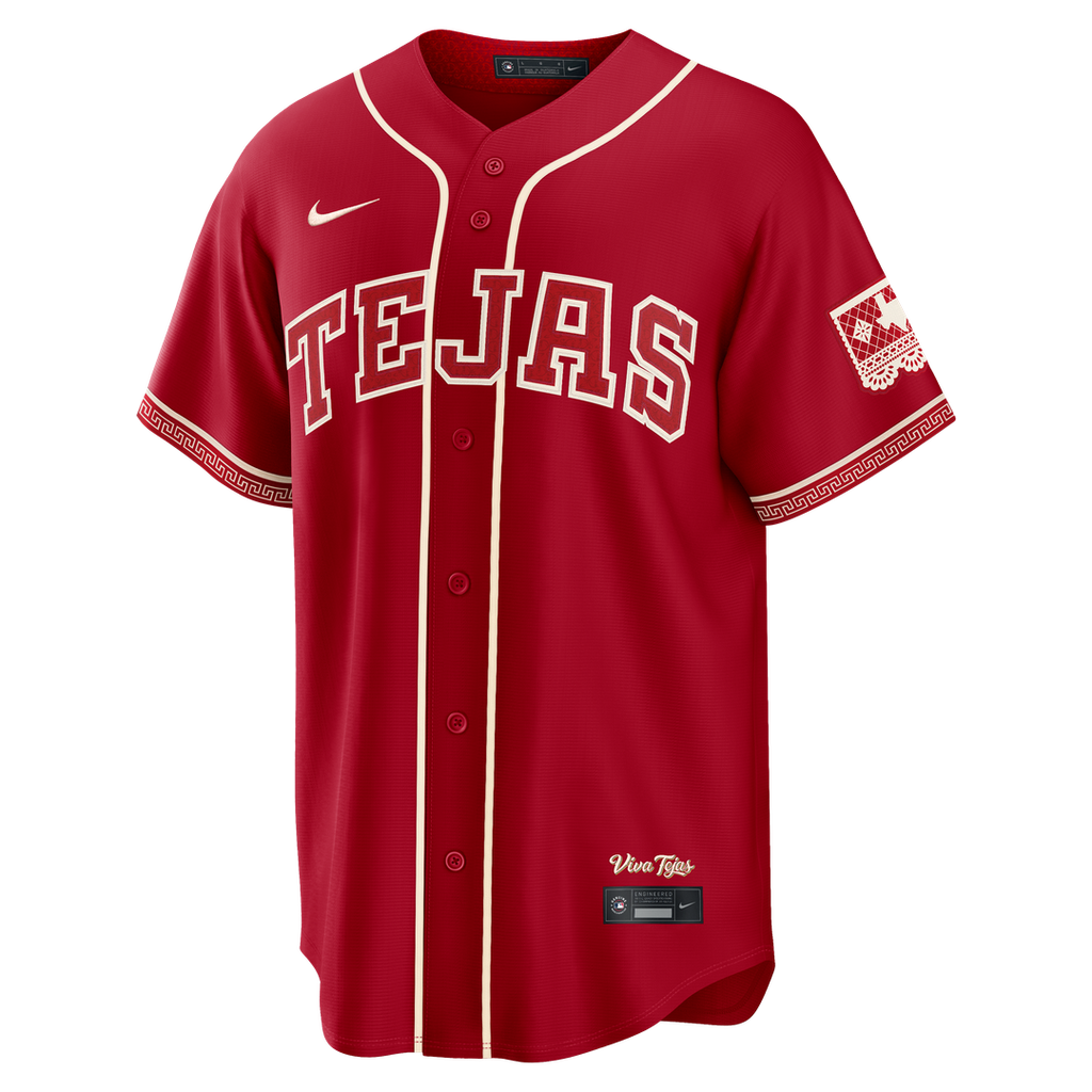 Texas Rangers Nike Joc Pederson 2026 City Connect Stadium Baseball Jersey - Red