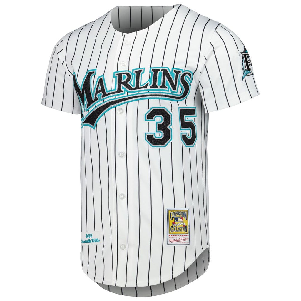 Florida Marlins Mitchell & Ness Dontrelle Willis Cooperstown Collection Authentic Baseball Jersey - White