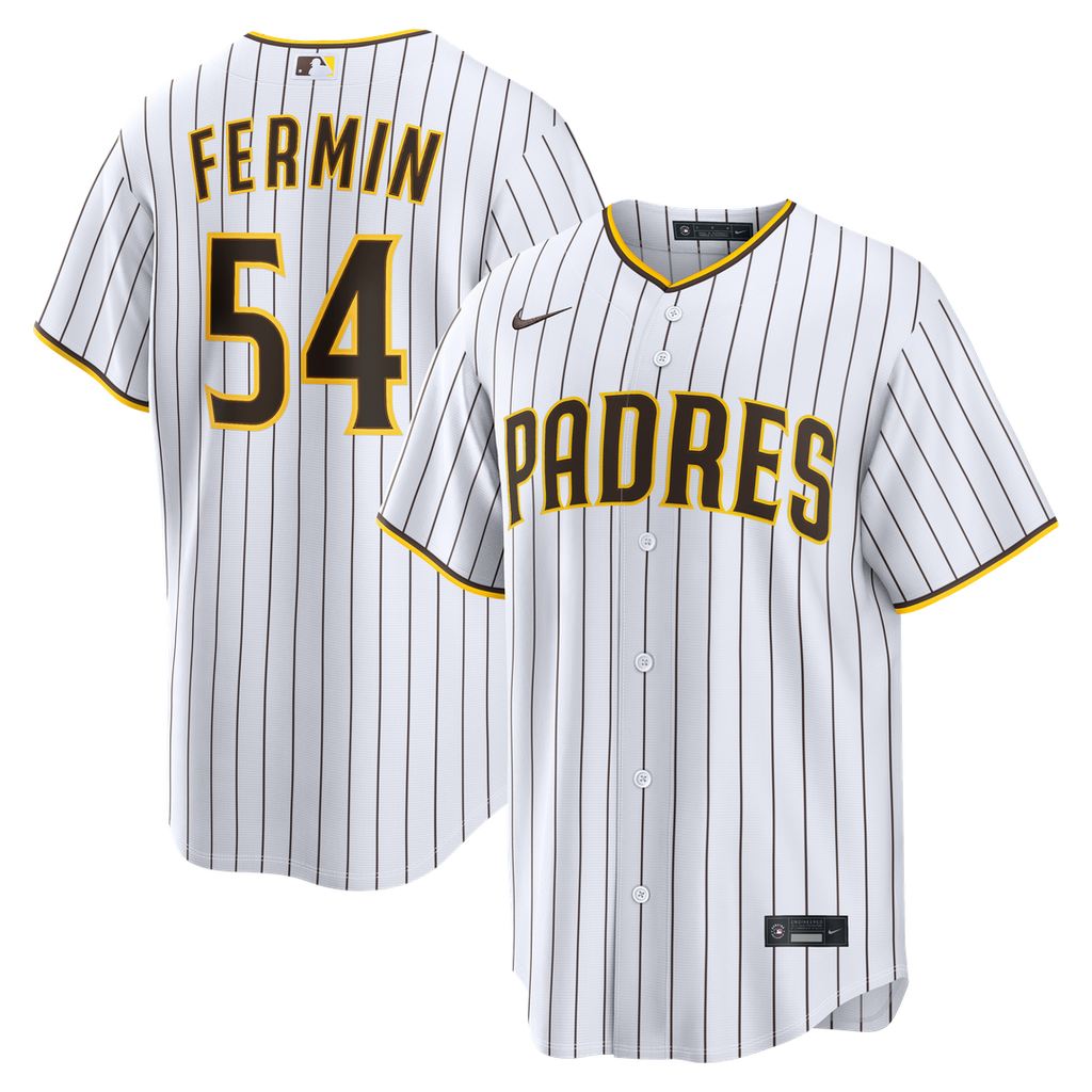 San Diego Padres Nike Freddy Fermin Home Replica Baseball Jersey - White