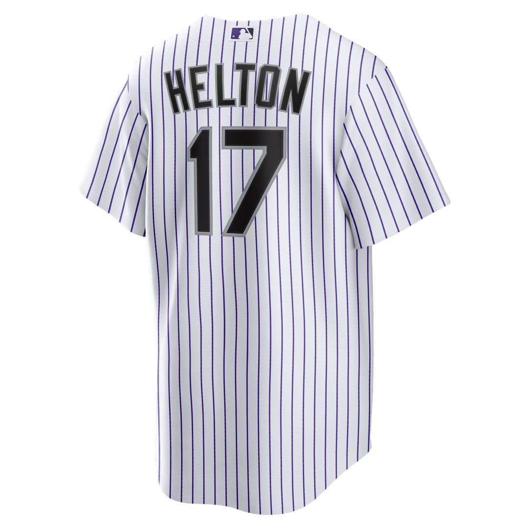 Colorado Rockies Nike Todd Helton Home Retired Player Replica Baseball Jersey - White