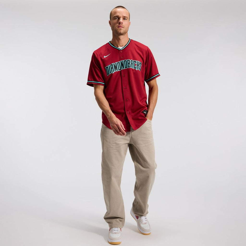 Arizona Diamondbacks Nike Corbin Carroll Alternate Replica Baseball Jersey - Black