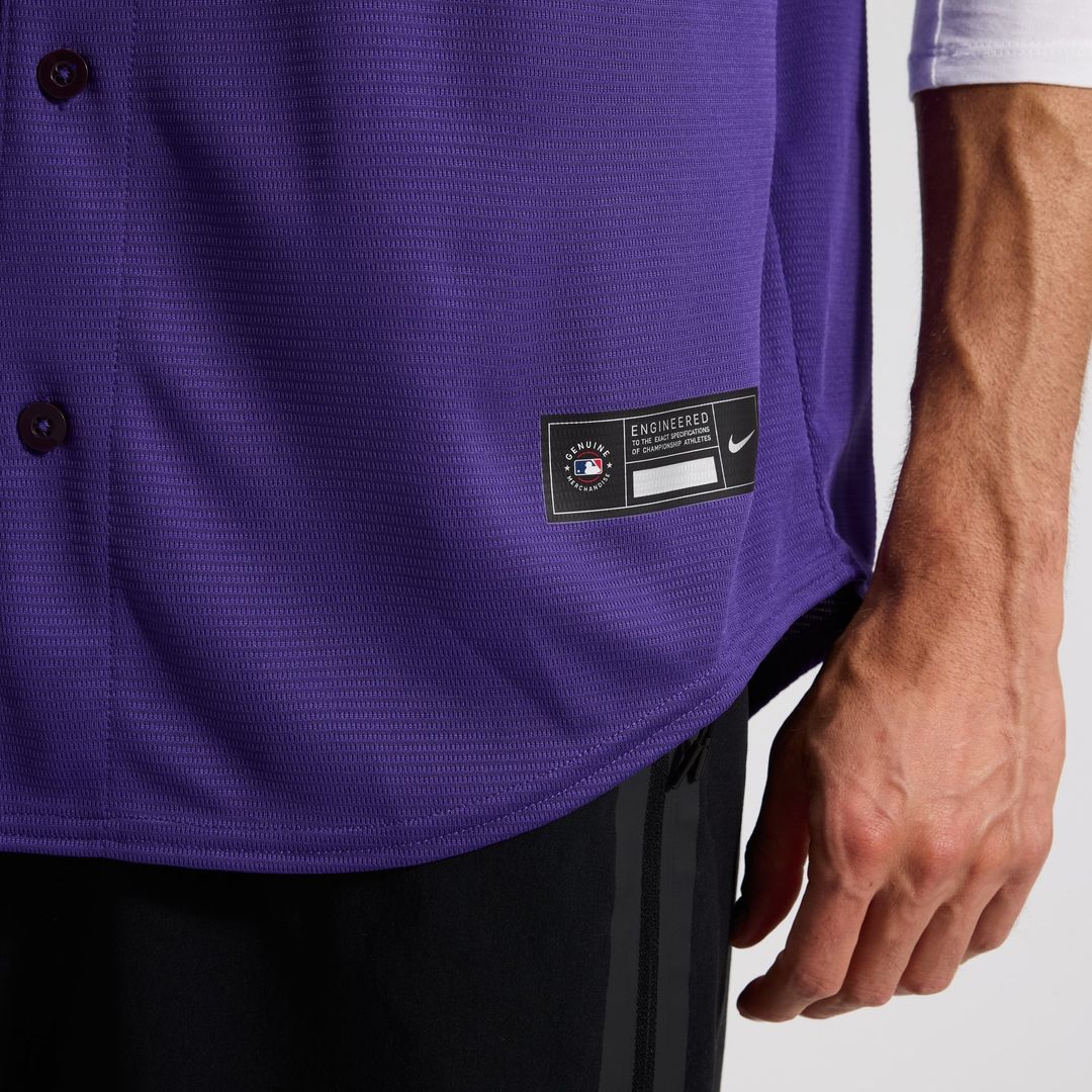 Colorado Rockies Nike Home Replica Team Baseball Jersey - White