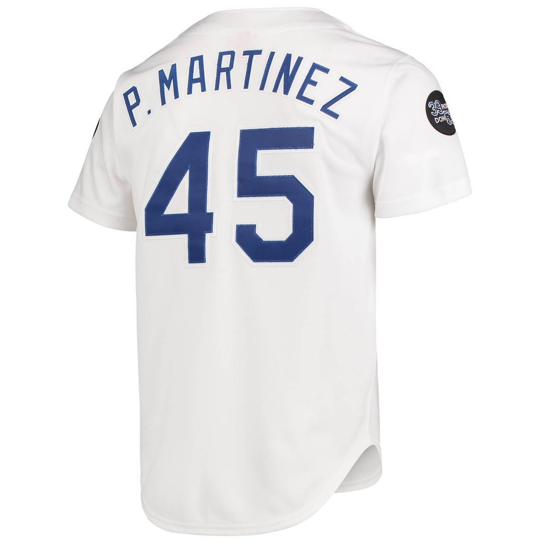 Los Angeles Dodgers Mitchell & Ness Pedro Martinez 1993 Cooperstown Collection Home Authentic Baseball Jersey - White