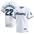 Miami Marlins Nike Sandy Alcantara Home Limited Baseball Jersey - White