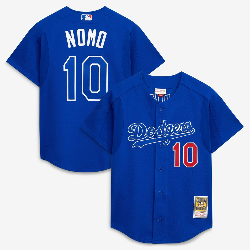 Los Angeles Dodgers Mitchell & Ness Hideo Nomo Cooperstown Collection 2004 Batting Practice Baseball Jersey - Royal