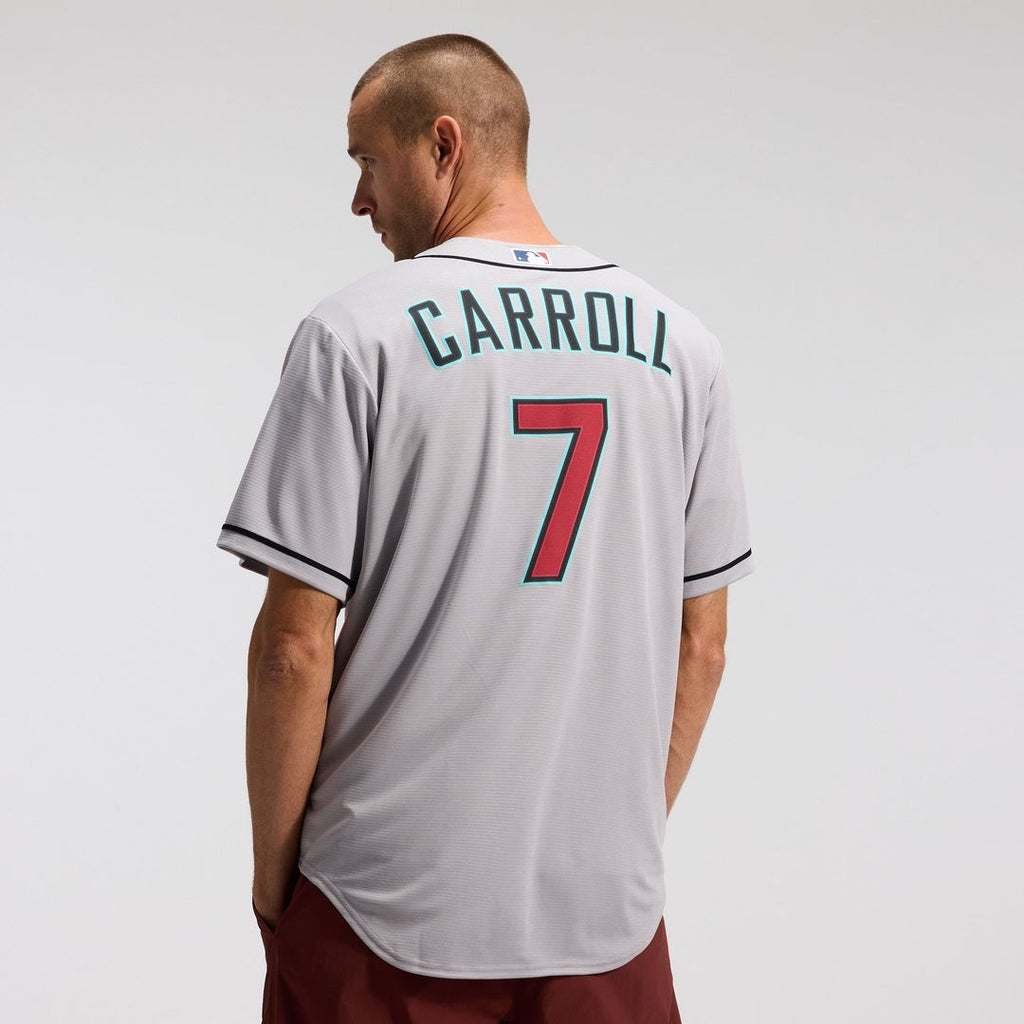 Arizona Diamondbacks Nike Corbin Carroll Alternate Replica Baseball Jersey - Black
