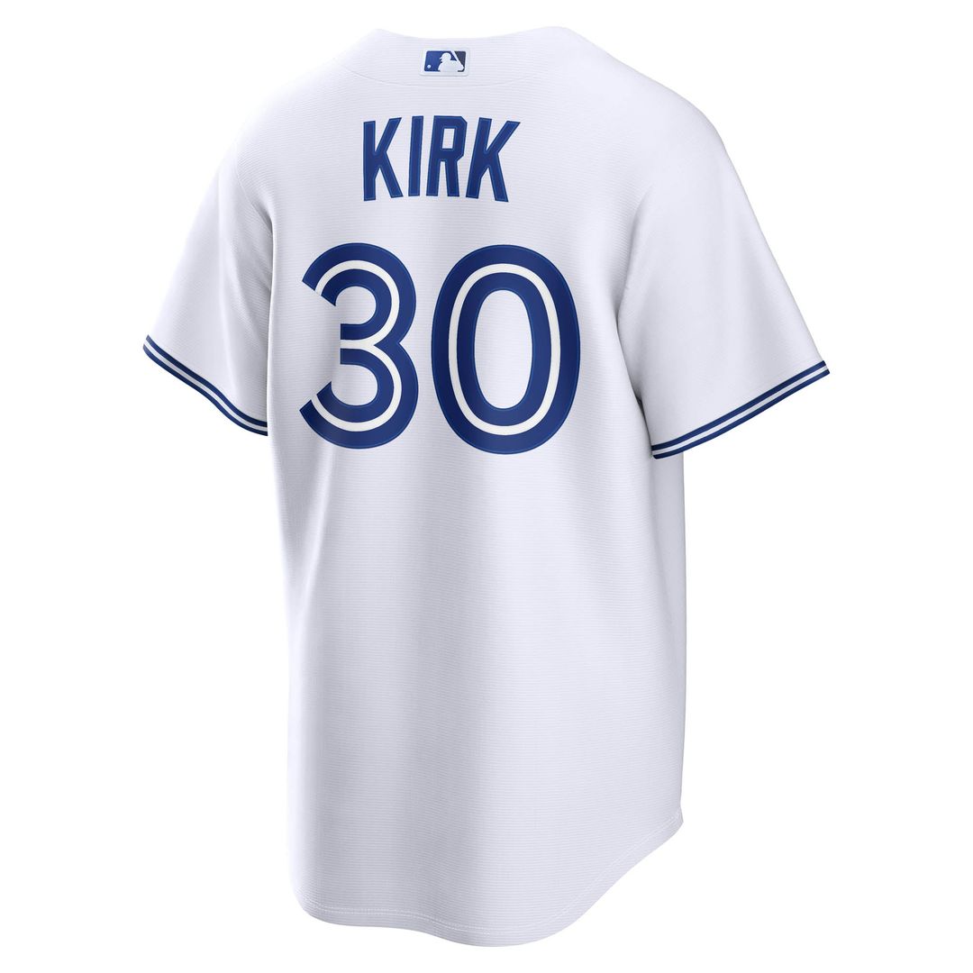 Toronto Blue Jays Nike Alejandro Kirk Home Replica Baseball Jersey - White