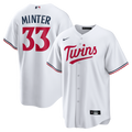 Minnesota Twins Nike A.J. Minter Home Replica Baseball Jersey - White