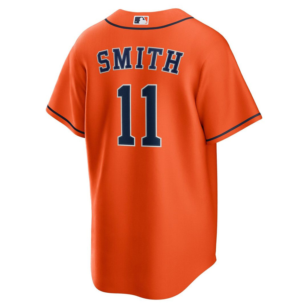 Houston Astros Nike Cam Smith Alternate Replica Baseball Jersey - Orange